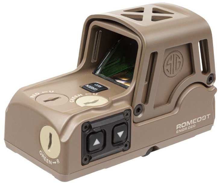 SIG ROMEO9T RED DOT DUEL SHROUD FDE - Optics